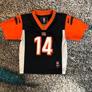 NFL Kids Black and Orange Team Jersey